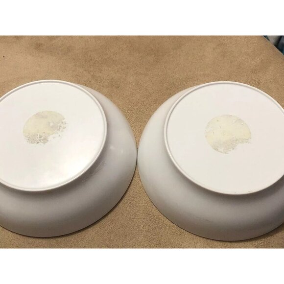 Vintage Teenage Mutant Ninja Turtles Plastic Bowls Lot Of 2 1989 Peter Pan Inc. - Picture 4 of 5